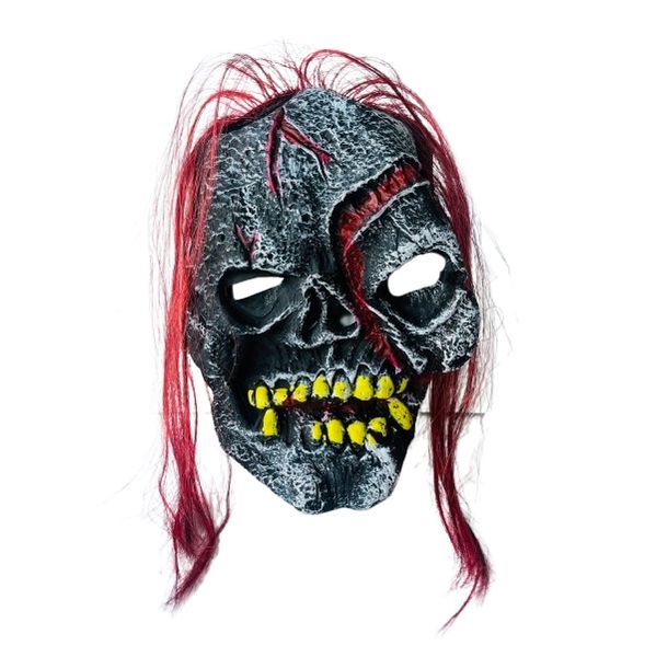 Halloween Scary Monster/Ghoul Rubber Mask (Stone Face)