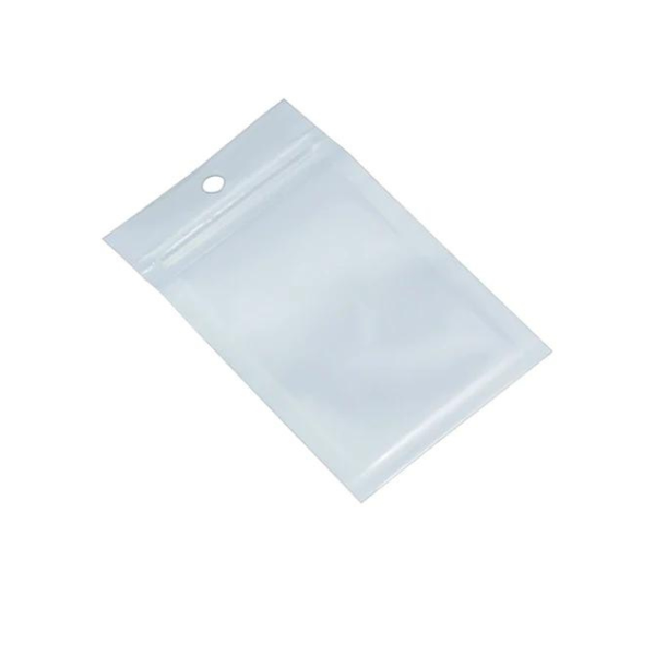 Zipper Pouch Non Stand Up - L 90mm x 70mm Clear - 100 Piece