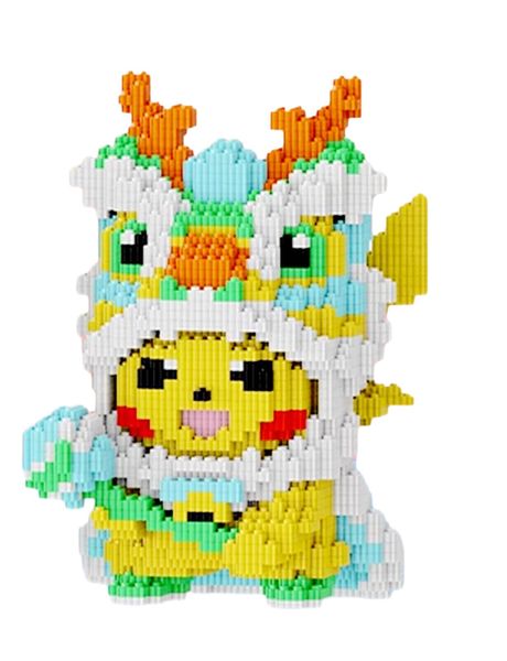Green Dragon Pikachu image