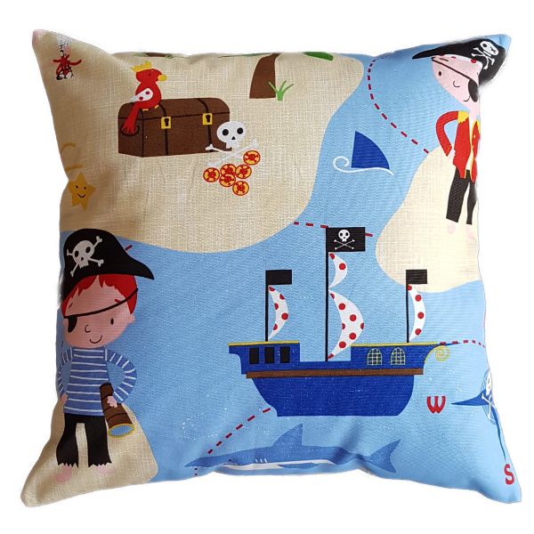 Pirate and Ship Pillow/Cushion Cover