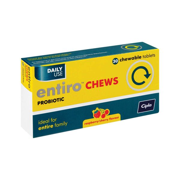 Entiro Chew Probioitcs - 30 Tablets