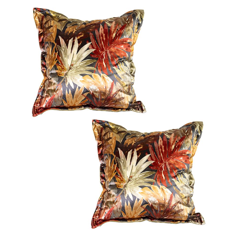 Floral Scatter Cushion Set of 2 (Inner Included) 50 cm Shop Today