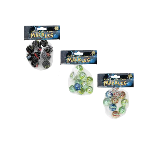 Don't Lose Your Marbles- Assorted Goon Marbles 10 Piece Pack Of 3