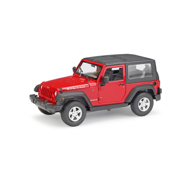 Jeep Wrangler Rubicon Soft Top Red 2007 (Scale 1:24)