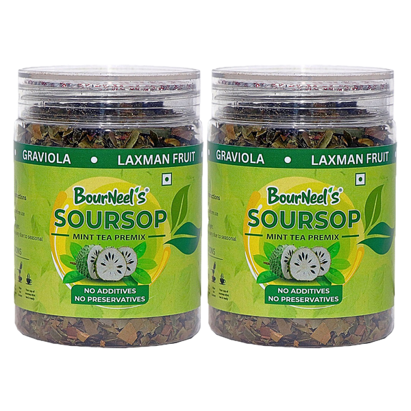 BourNeel's Soursop Mint Tea Premix - 2 x 50 grams