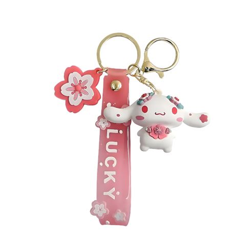 Main Character Pink Keychain