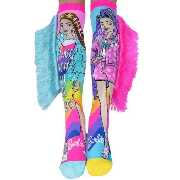 MADMIA Barbie Extra Fashionista Socks with 3D Attachment - Ages 6-99