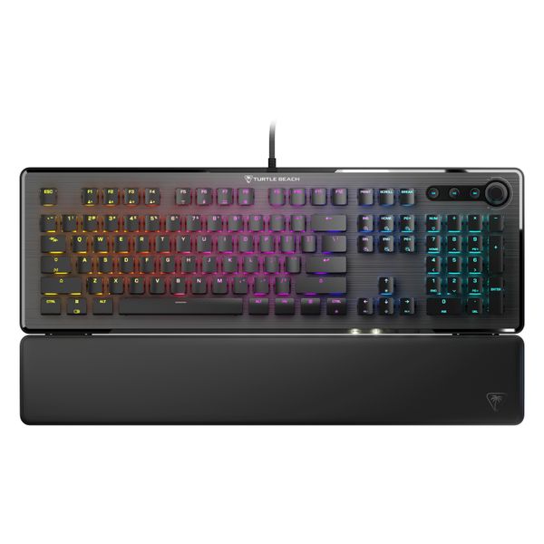 Turtle Beach Vulcan II Linear Wired Gaming Keyboard US Layout Black