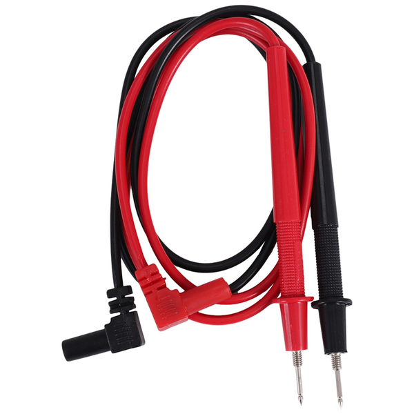 1000V Banana Plugs Detachable Tip Multimeter Lead Black Red Pair