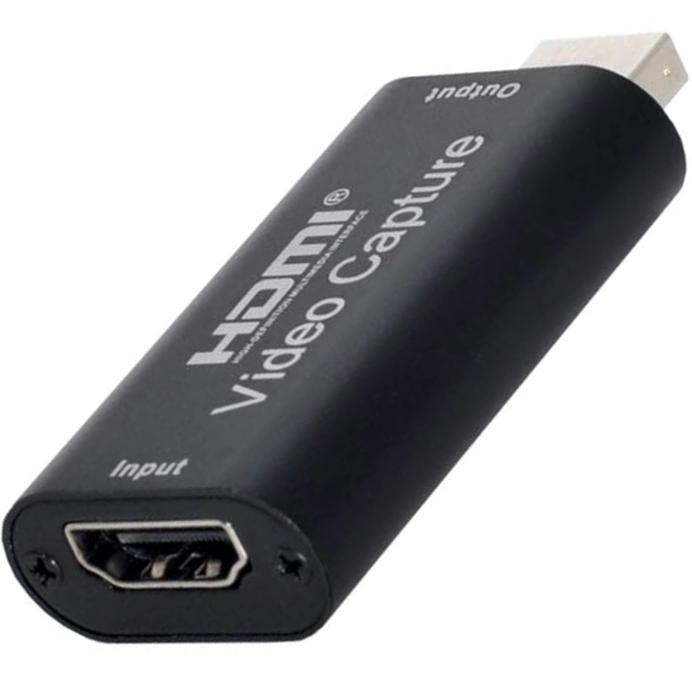 USB Male to HDMI Female 4K Adapter for Video Capture - 1080P HD