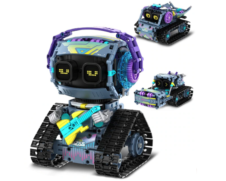 MorFansi 3 in 1 Programmable Block Robot Toy Remote &amp; APP Controlled