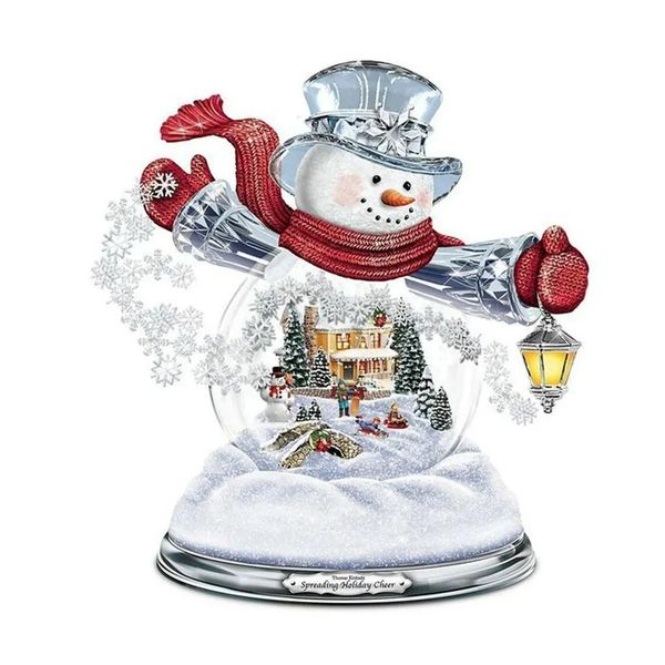 Christmas Acrylic Hanging Home Decor Crafts-Snowman