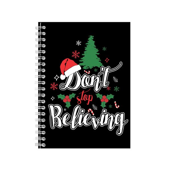 Christmas 2 Notebook Gift Idea Writing Book Notepad Pad 37