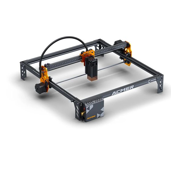 ACMER P1 S Pro 6W Laser Engraver &amp; 72W Cutter, 380x370mm, High Precision
