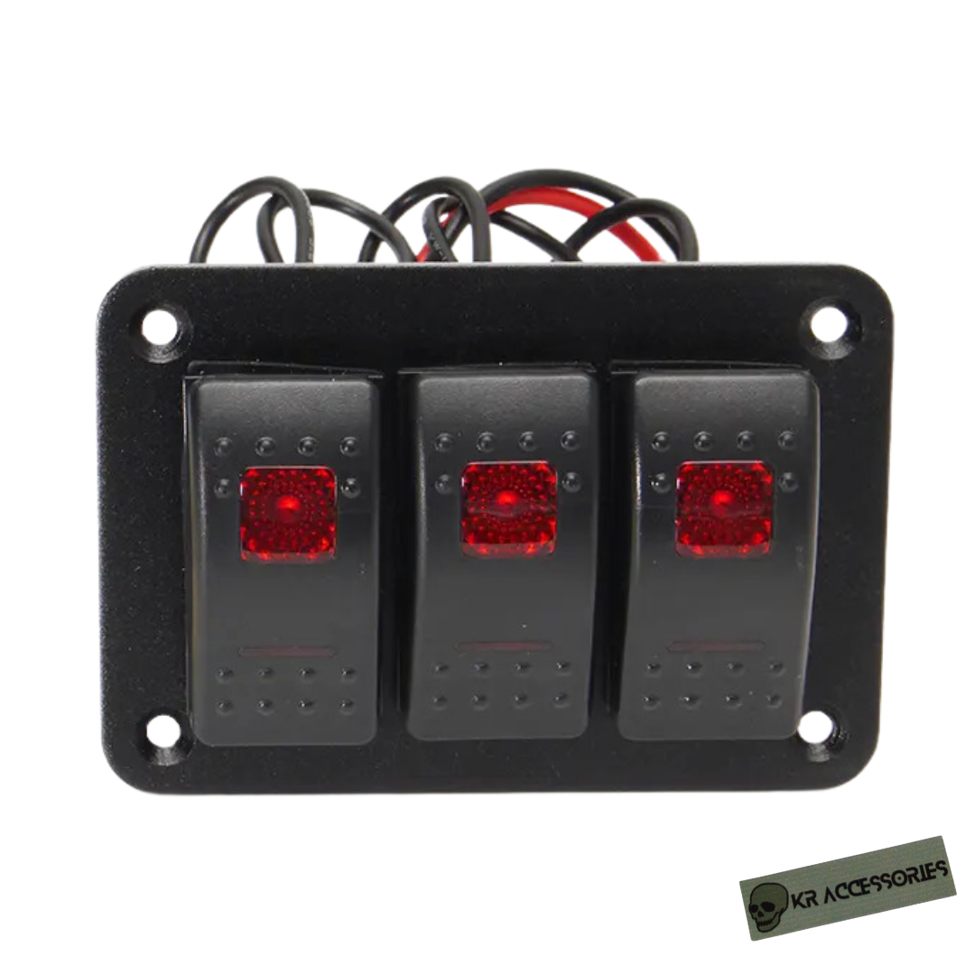 Automotive Rocker Switches & Panel (3Gang) Shop Today. Get it