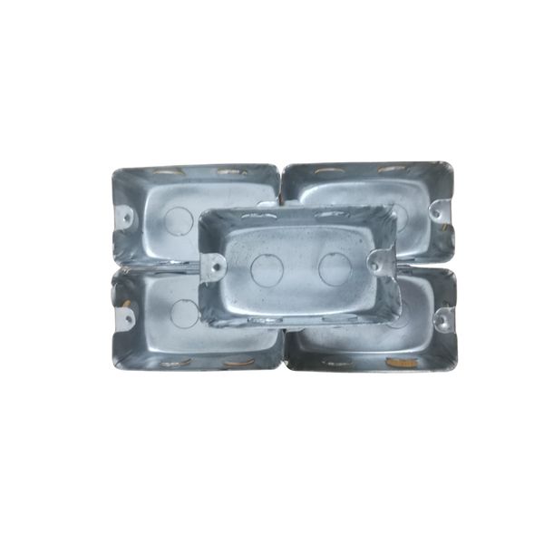 4 x 2 Int Steel Wall Box - 10 Pack