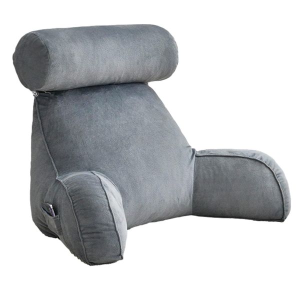 Home Decor Multifunctional Thick Backrest with Neck Pillow - 75 cm