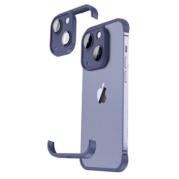 Real Bare Corner Pad TPU Camera Lens Protection for iPhone 14