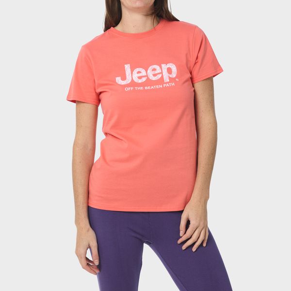 Iconic Jeep Logo Tee Orange
