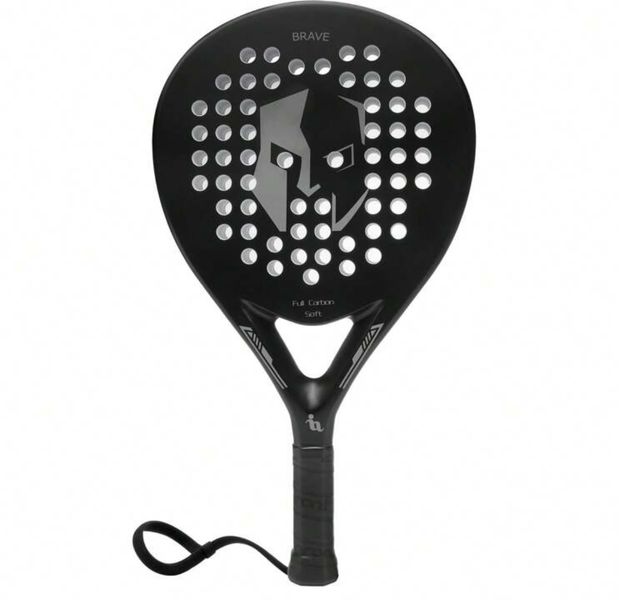 Padel Racket with Carbon Fibre Surface
