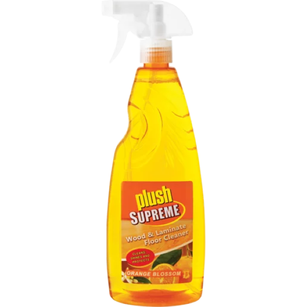 Plush Wood &amp; Laminate Floor Cleaner Orange Blossom 750ml