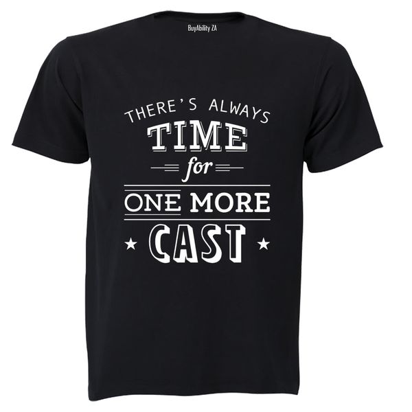 One More Cast - Fishing - Adults - T-Shirt