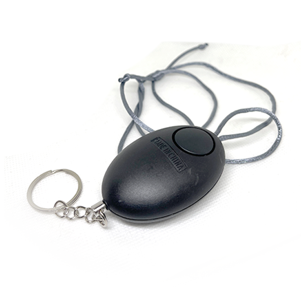 Panic Pin-Pull Alarm Personal Security Device on Adjustable Neck Lace