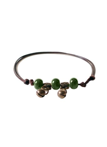 Bohemian Ceramic Anklet