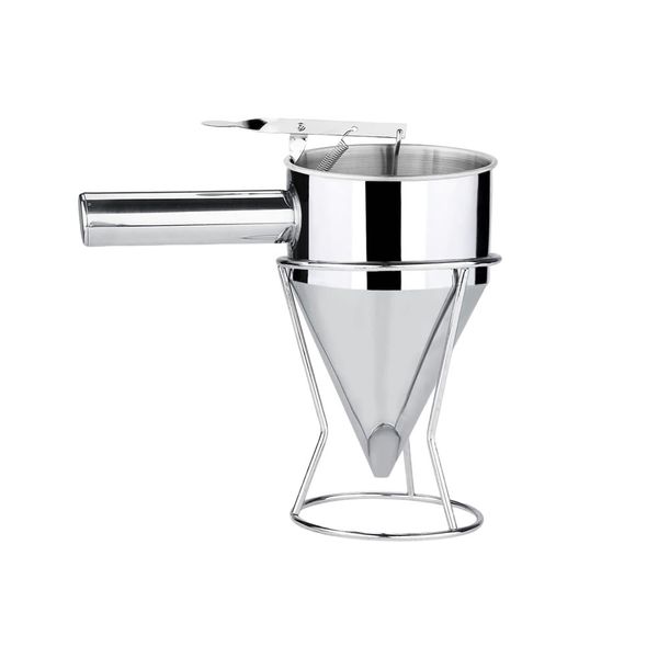 750ml Stainless Steel Funnel Pancake Pourer Dispenser