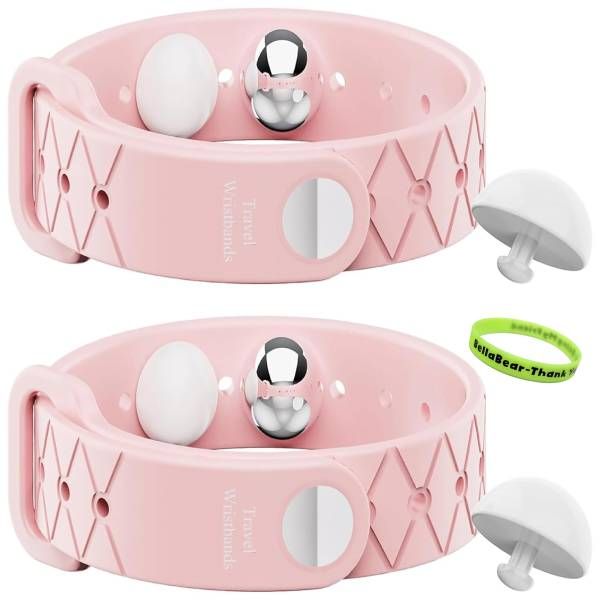 Adjustable Nausea Relief Acupressure Motion Bands P &amp; Bella Bear Wristband