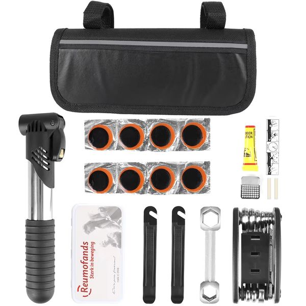 Bicycle Repair Kits Bag Cycling Road Bike Repair Kits With Pump