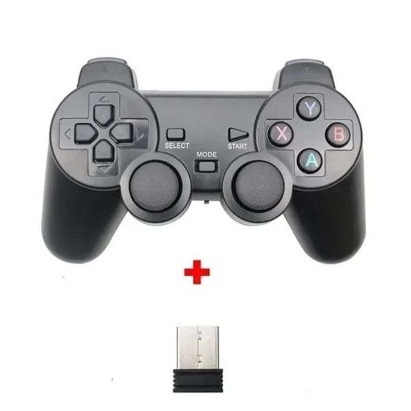 Wireless Gamepad Controller with USB Plug-in for PCs