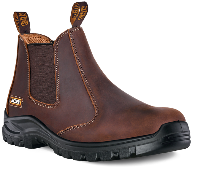 JCB - Chelsea Safety Boot - Brown