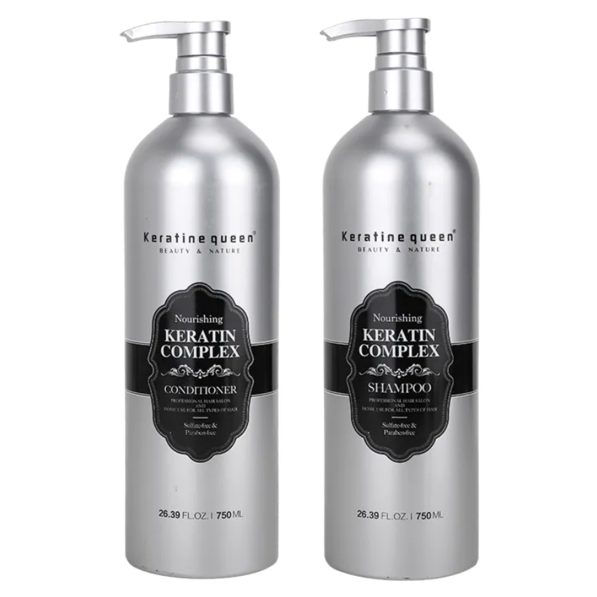 Keratine Queen Shampoo and Conditioner Hair Care Set