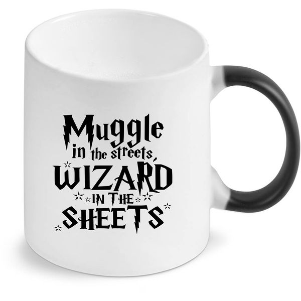 Muggle In The Streets Harry Potter Magic Colour Changing Gift Coffee Mug