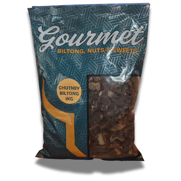 Gourmet Products Sliced Chutney Beef Biltong 1kg
