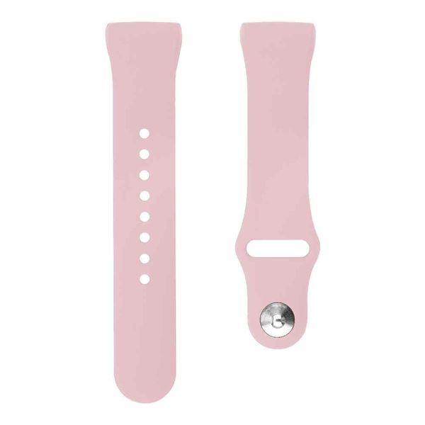 Classic Silicone Strap Compatible with Fitbit Charge 3/4 (S/M) - Rose pink