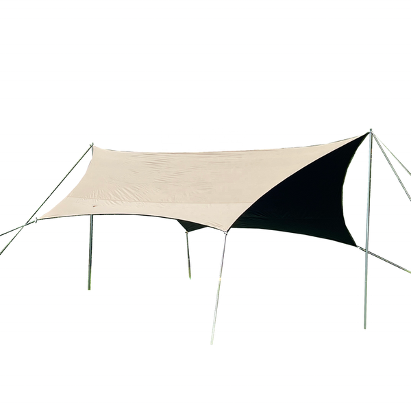 Sunproof Vinly Hexagonal Canopy Camping Tent