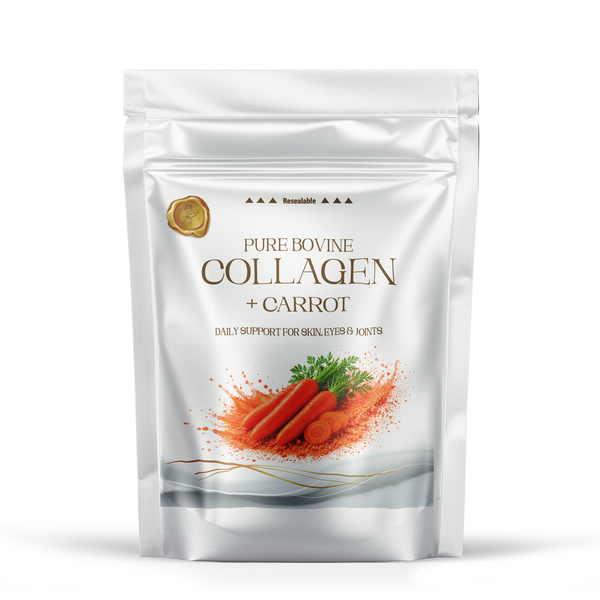 Bovine Collagen + Carrot - 100g - Support For Skin, Eyes &amp; Joints