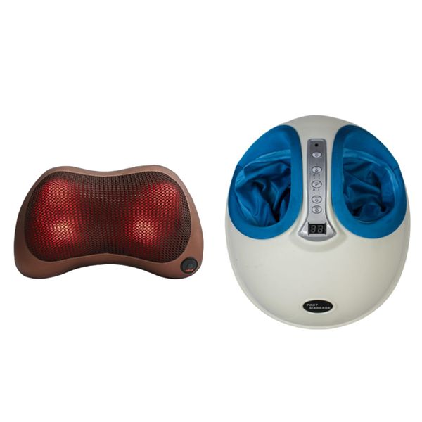 GB Foot Massager with Heat Function and Car and home massage