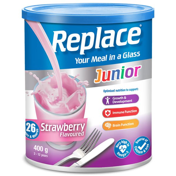Replace Junior Strawberry - 400g