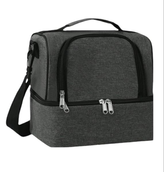 Insulated Double Layer Lunch Bag