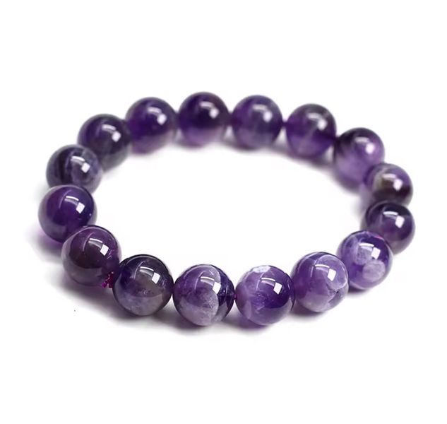Amethyst Natural Crystal Bracelet 10 mm