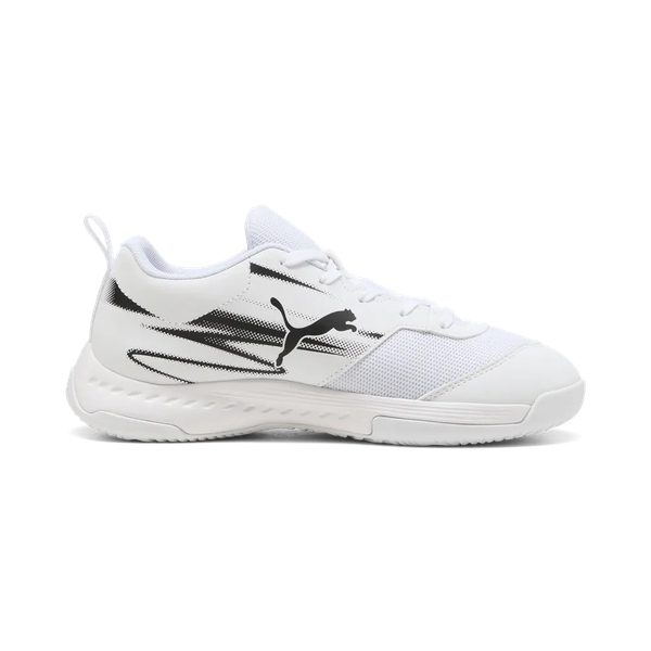 Puma Junior Varion II Indoor Handball Shoes - White/Black