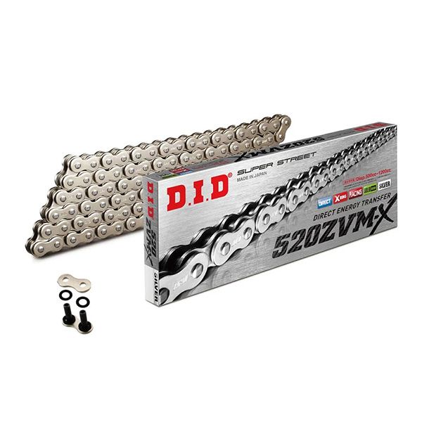 Did 520 Zvm-X 120 Link Silver Super Street X Rin image
