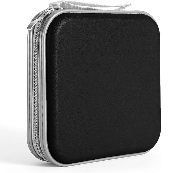DVD Case, 48 Portable Capacity CD Case Holder Storage