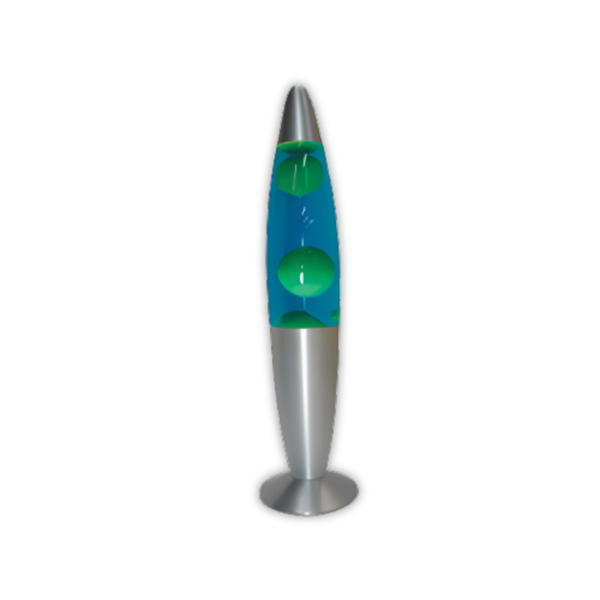 Brightstar TL108 Yellow And Blue Table Lava Lamp