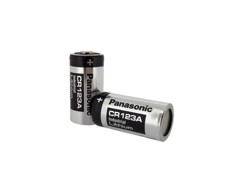 Original Panasonic CR123A Batteries Pack of 2