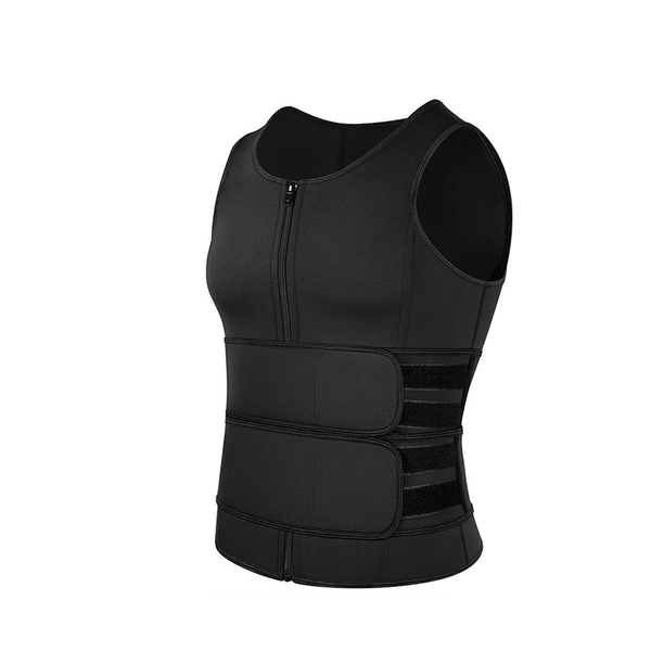 High-Quality Men's Body Contour Compression Sauna Vest AD-141