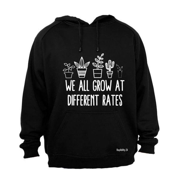 Grow At Different Rates - Hoodie